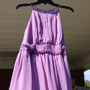 Elegant Lavender Evening Gown
